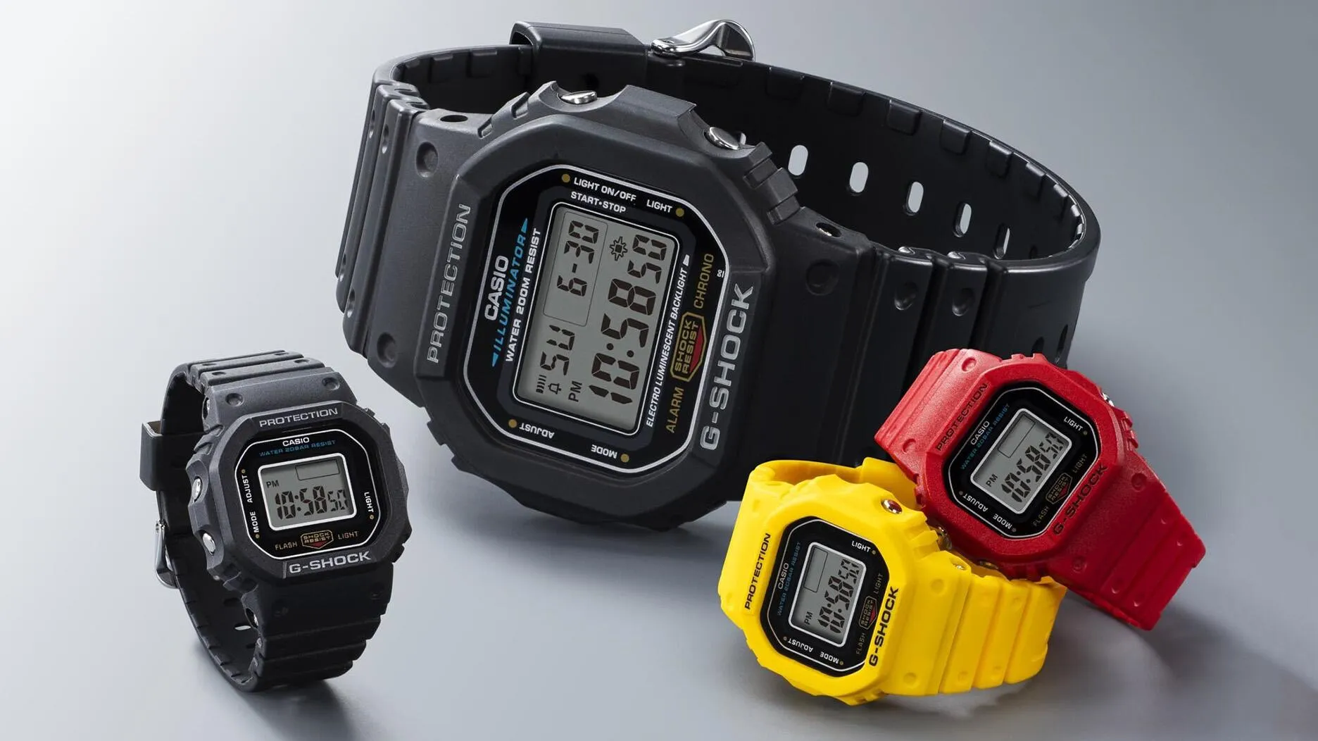Casio G-Shock DWN5600: Часы-кольцо ...