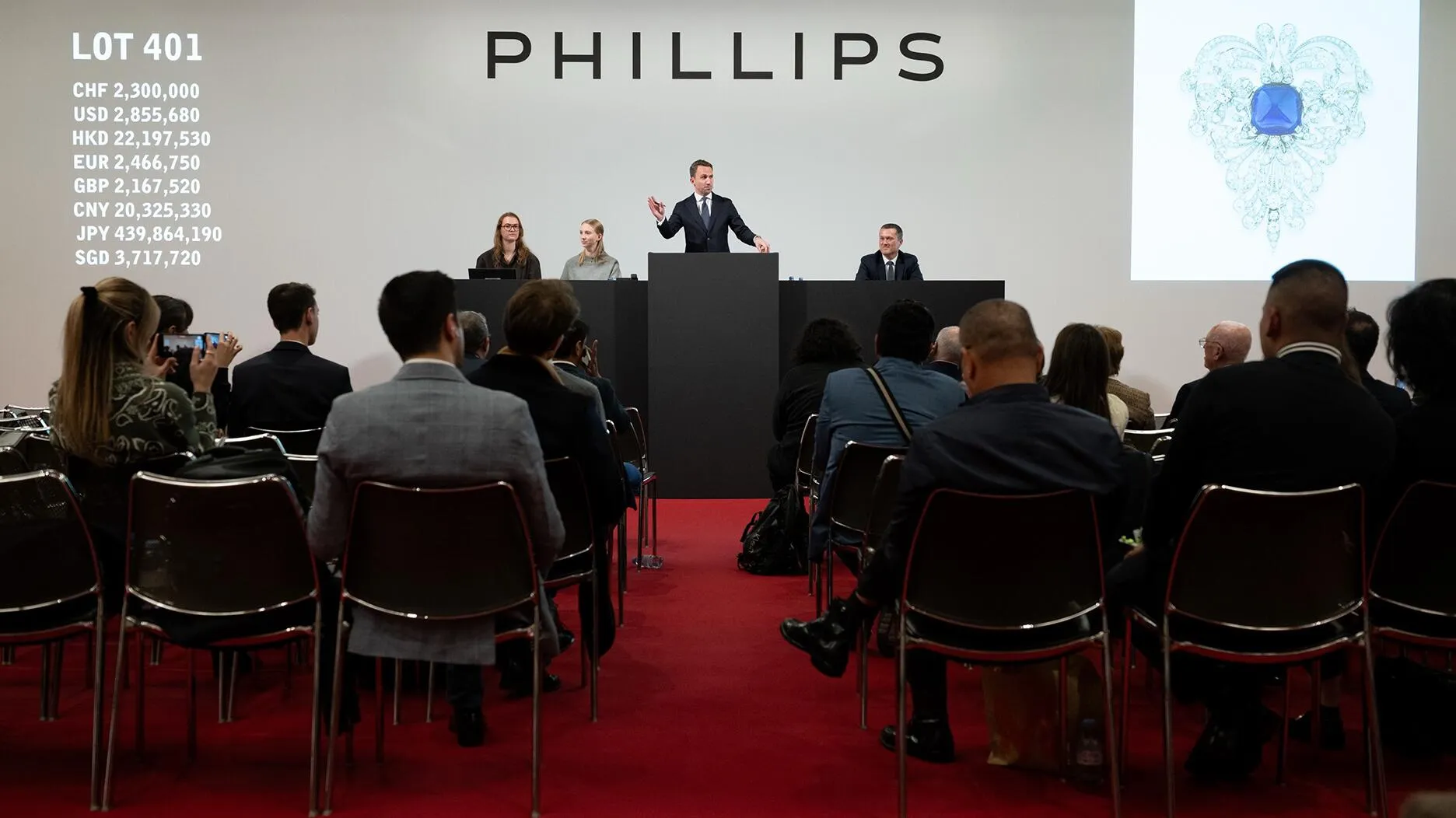 Аукцион Phillips: драгоценности Вандербильт и крупные бриллианты