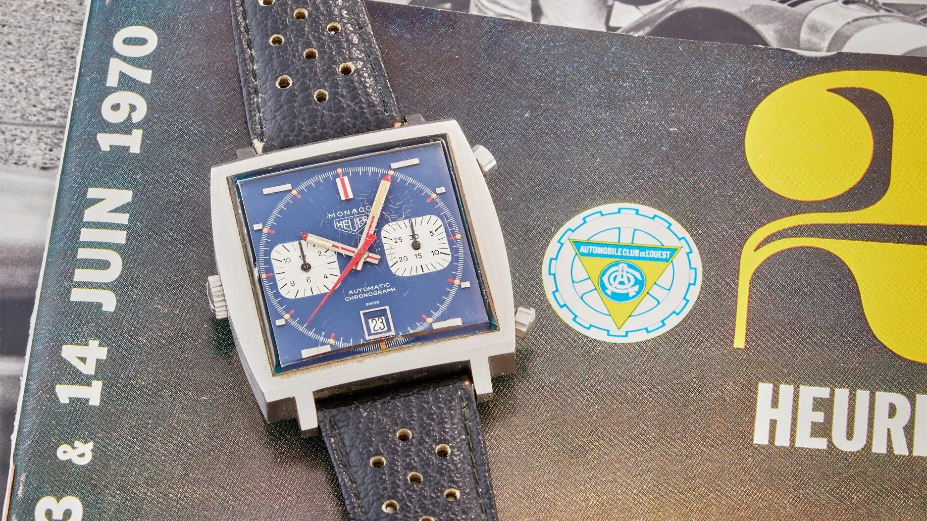 На аукционе Sotheby’s редкий Heuer ...