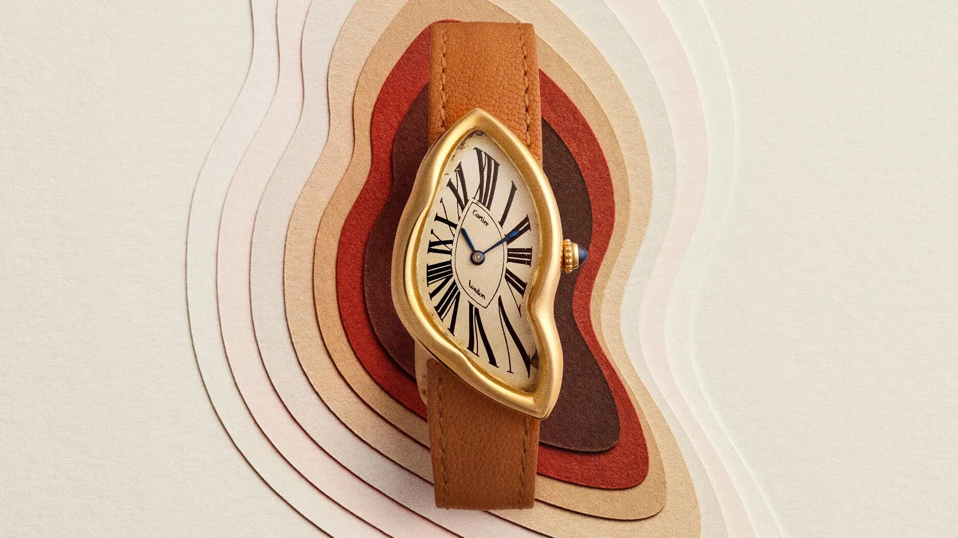 Редкие часы Cartier London Crash ус...