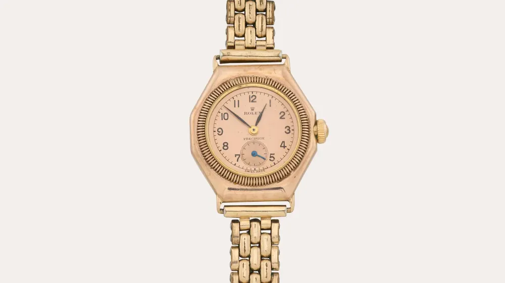 Редкие часы Rolex Oyster Мерседес Гляйце на аукционе Sотheby's