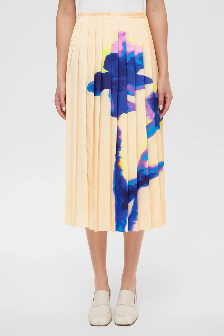 Max Mara: Плиссированная юбк...