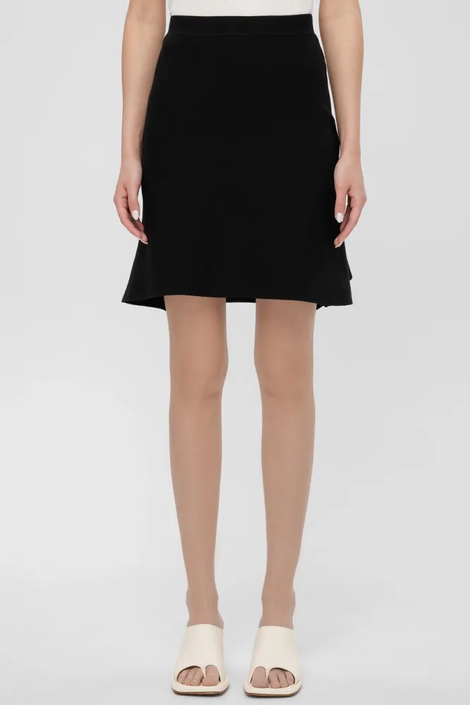 Юбка Bottega Veneta черная - купить онлайн