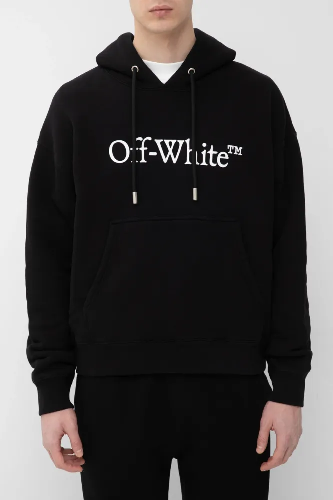 Худи Off-White Big Bookish Skate: Органический хлопок