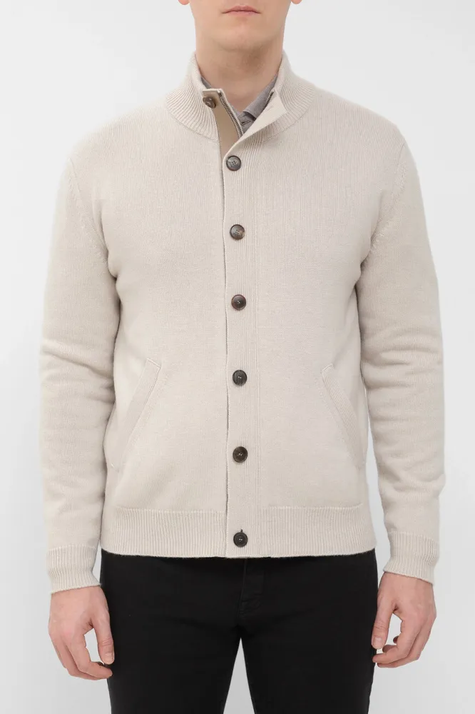 Блузон Brioni: Кашемир, Кожа. Купить онлайн