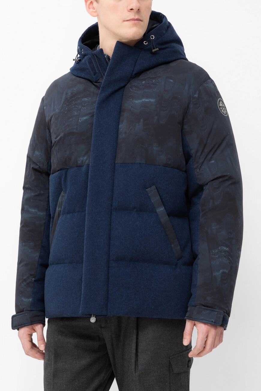 Куртка Kiton из шерсти: стильная верхняя одежда с пухом