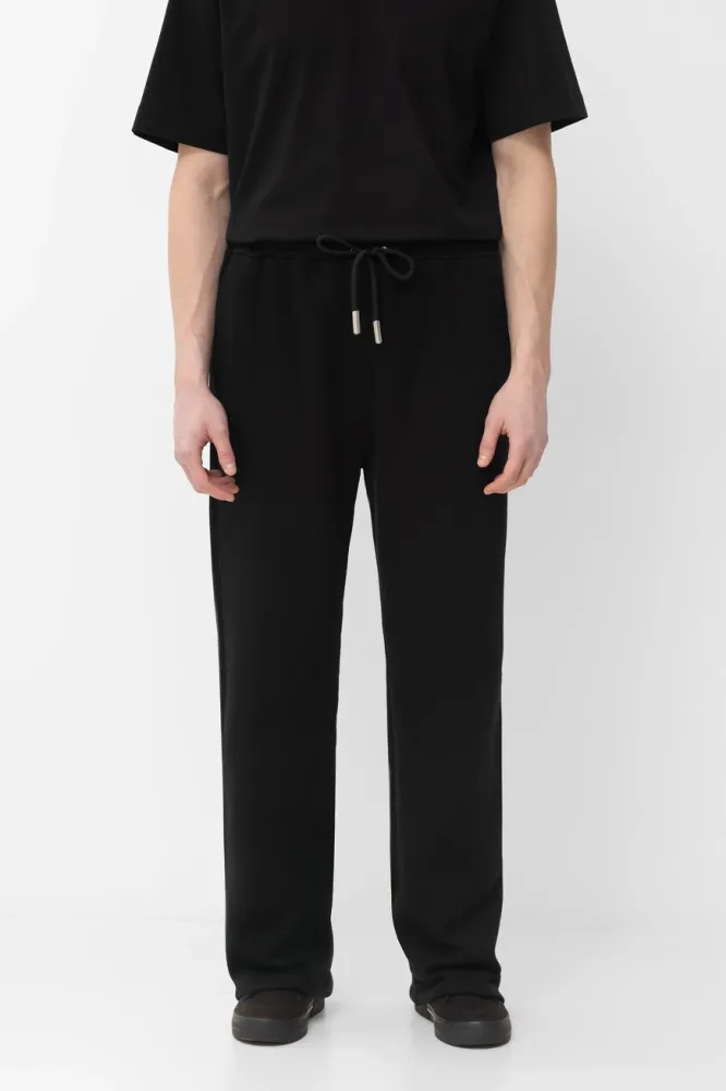 Off-White Брюки Спорт Diag: Купить Черные Хлопковые