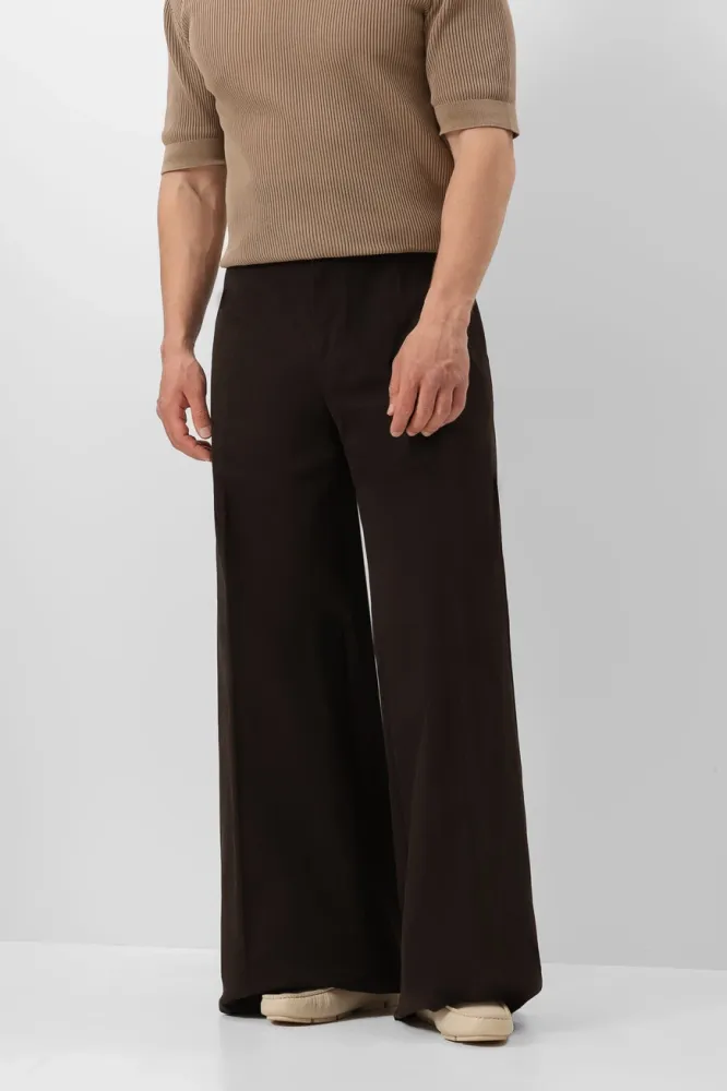 Dolce & Gabbana: Широкие Брюки Клёш Stile SS24