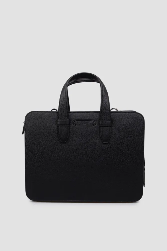 Сумка Brioni: кожаный портфель для мужчин