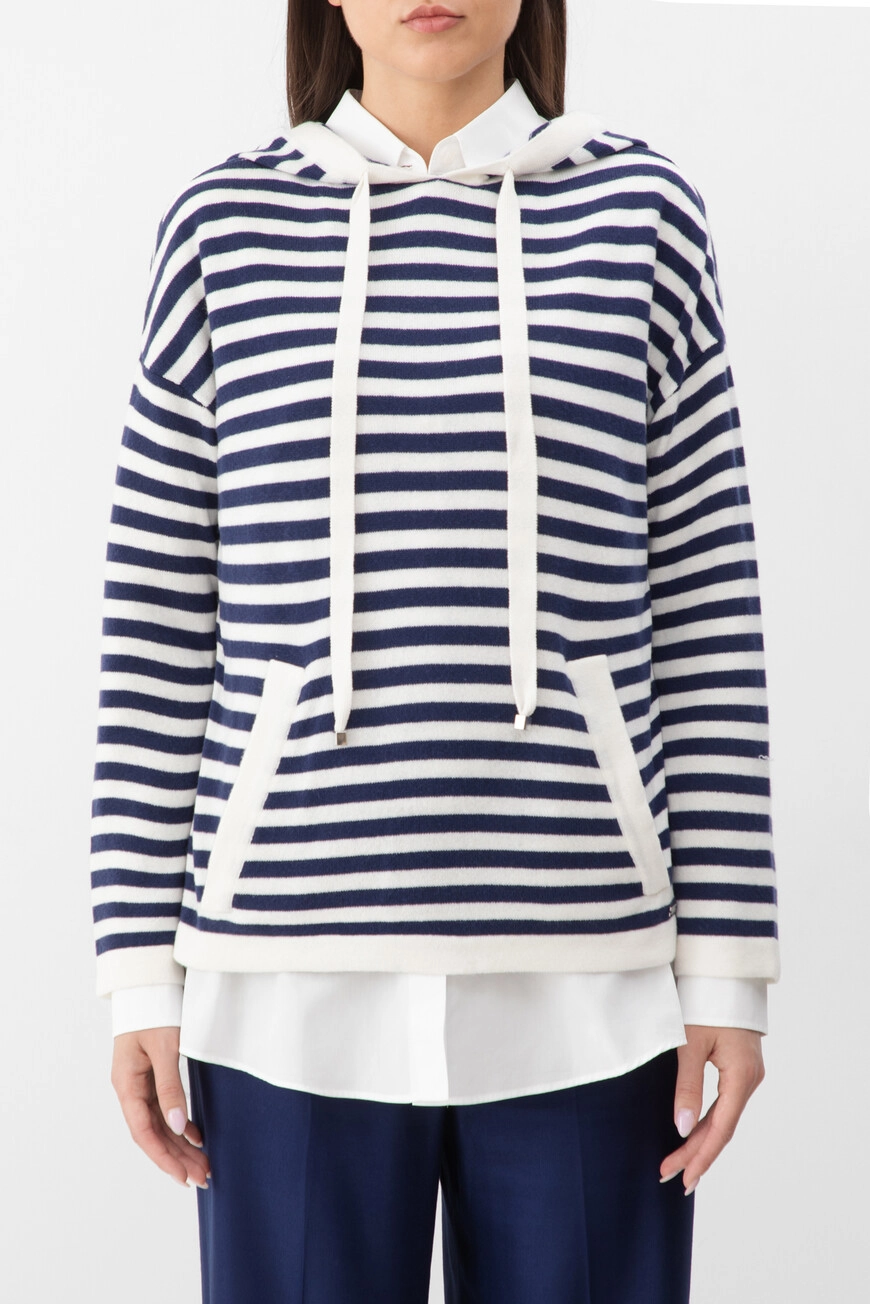 Худи Kiton: Кашемир, Полоска...