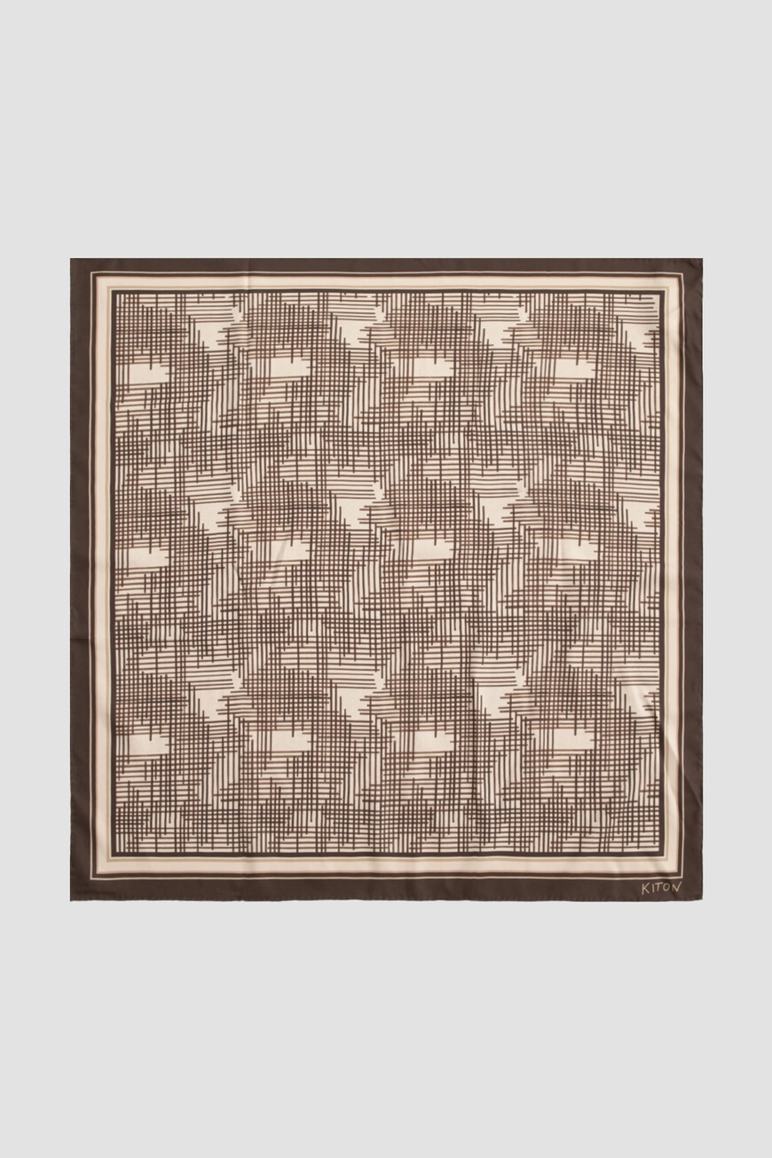 Платок Kiton: шелковый аксес...