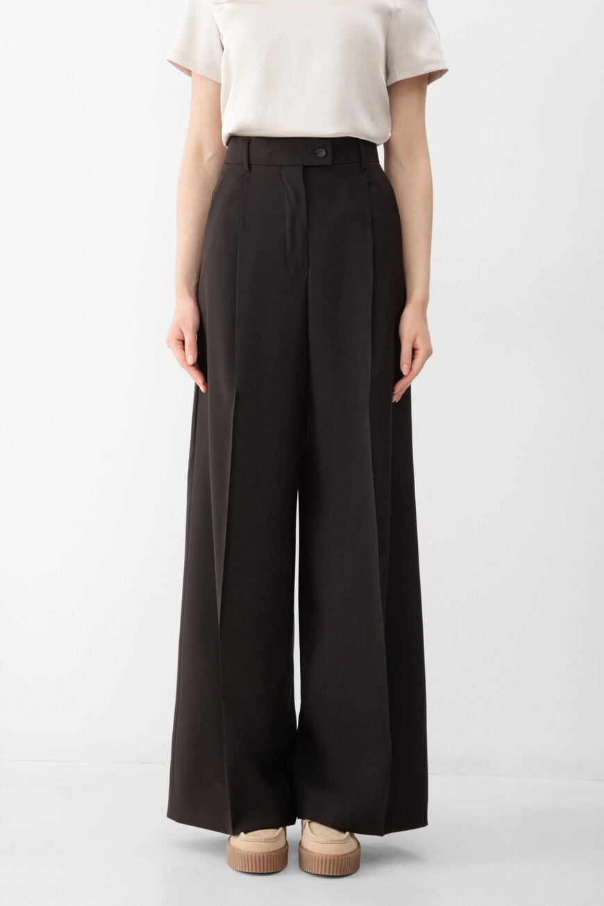 Брюки Max Mara Sportmax: шер...