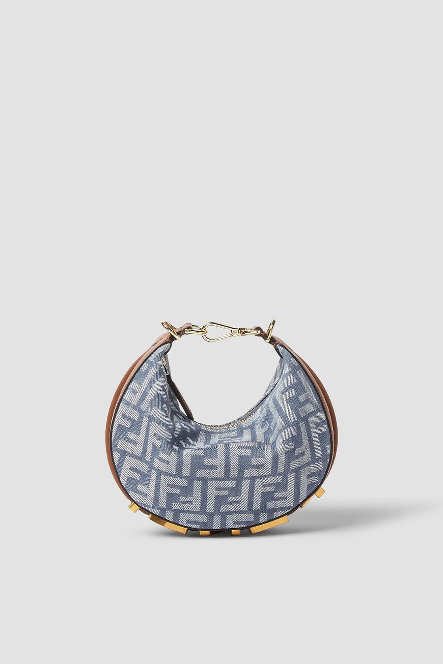 Сумка Fendi Fendigraphy Mini: Деним, Жаккард FF