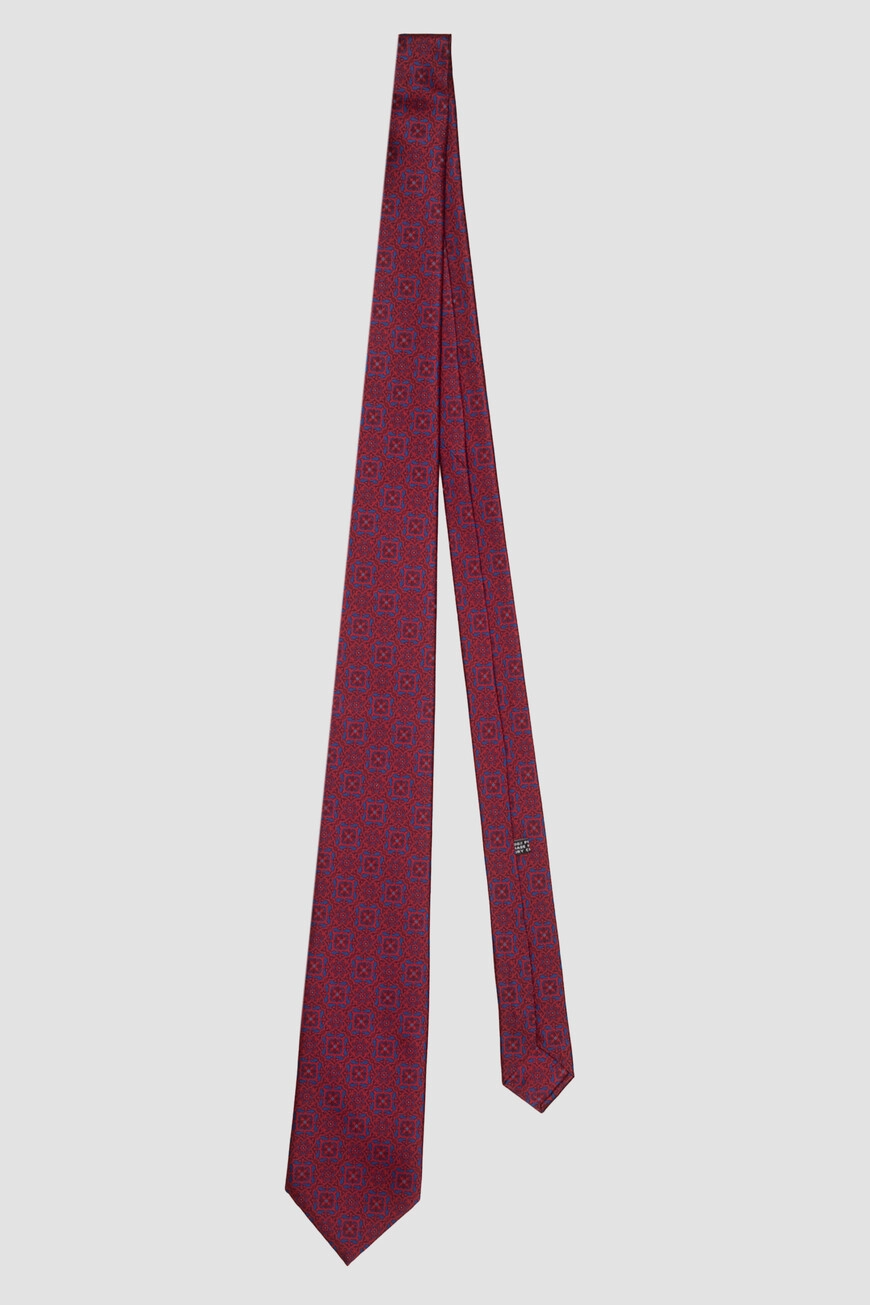 Галстук Stefano Ricci: 7 сложений, шелк, ручная работа