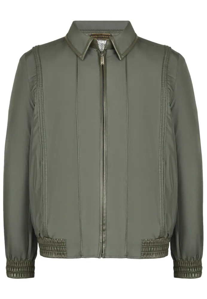 Куртка Zilli: Элегантная ветровка из шелка