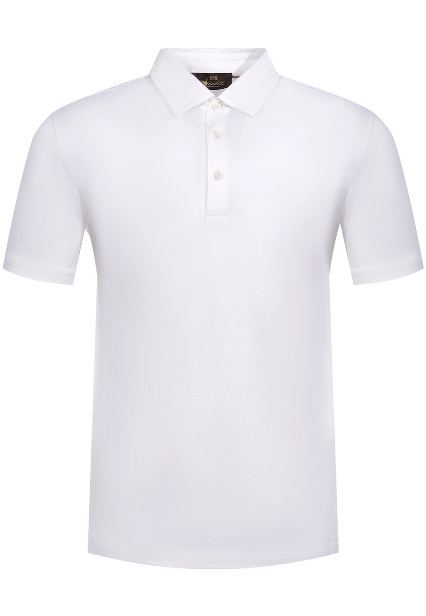 Поло Mandelli мужское белое: роскошь и стиль