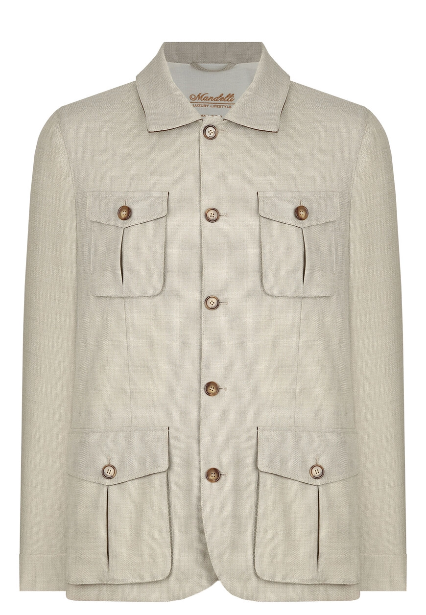Ветровка Mandelli: Шерстяная элегантность с доставкой