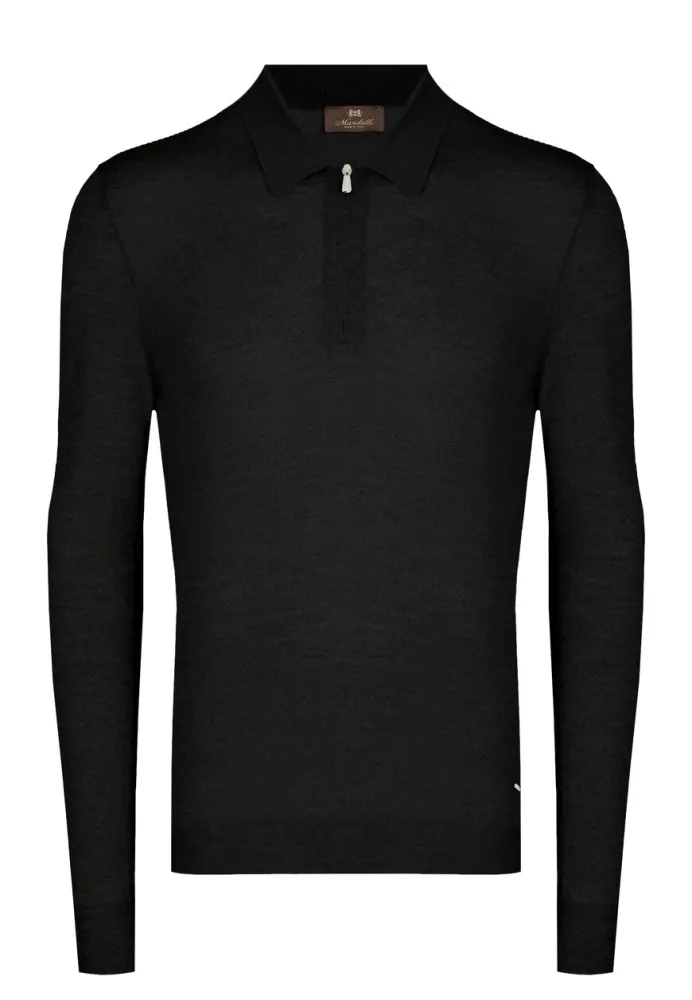 Поло Mandelli из шерсти: стильный джемпер для мужчин