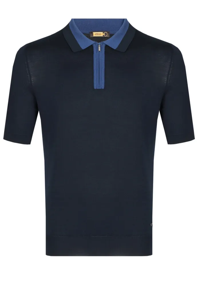 Поло Zilli: Элегантность из шелка и хлопка