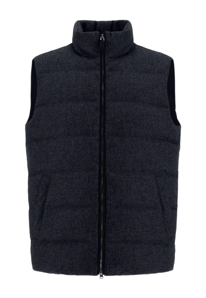 Жилет Herno: Итальянская верхняя одежда для мужчин