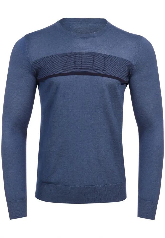 Джемпер Zilli: Кашемир и Шелк | Голубой